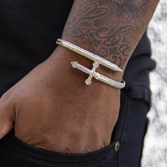 Stoic Sword Mens Bracelet